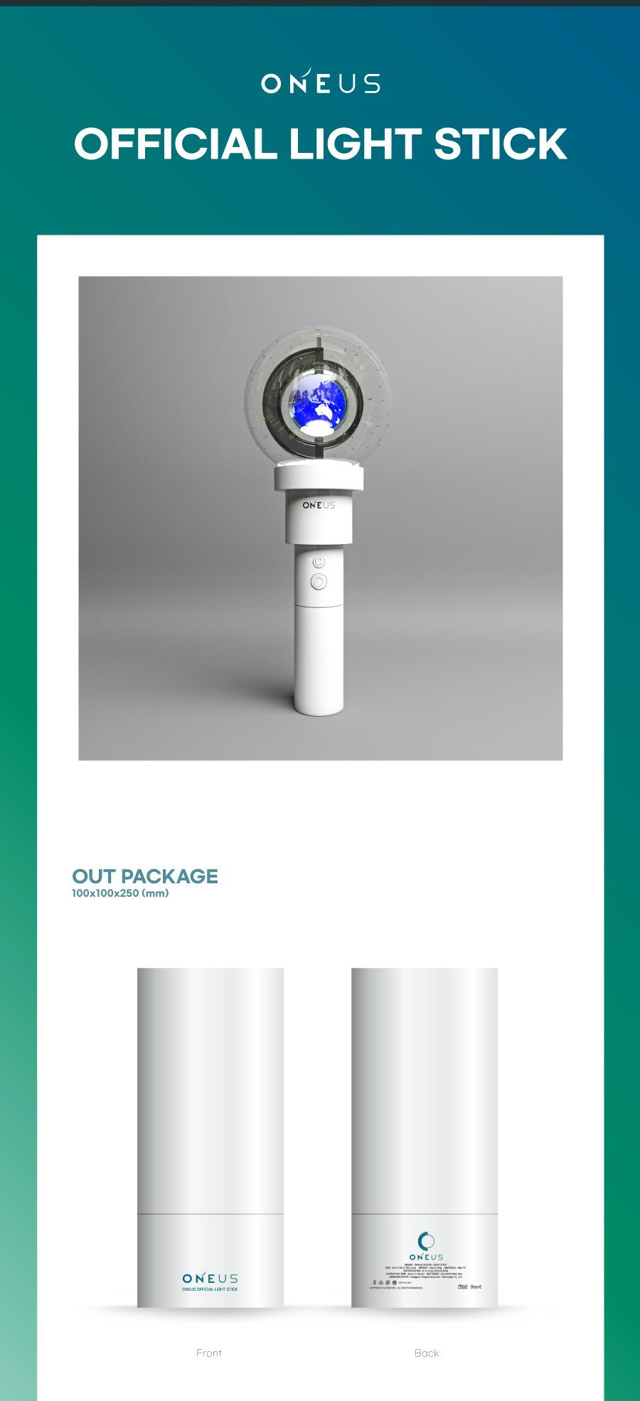 ONEUS - OFFICIAL LIGHT STICK