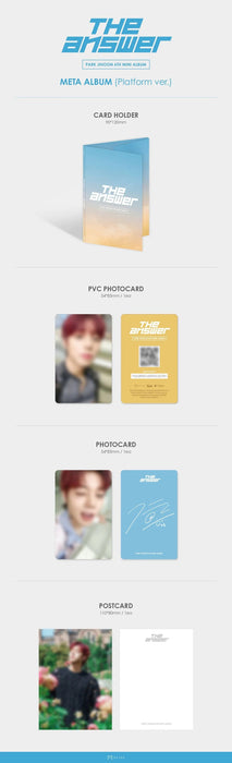 PARK JIHOON - THE ANSWER (PLATFORM VER.) Nolae Kpop