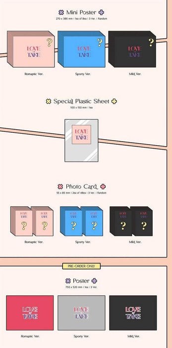 PENTAGON - [LOVE or TAKE] 11th Mini