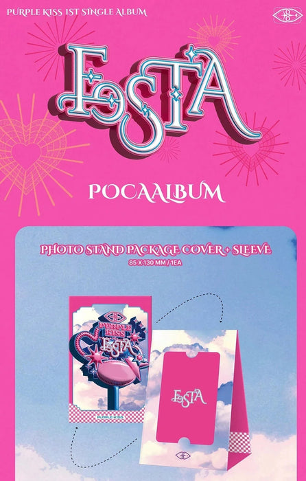 PURPLE KISS - FESTA (1ST SINGLE ALBUM) POCA ALBUM Nolae Kpop