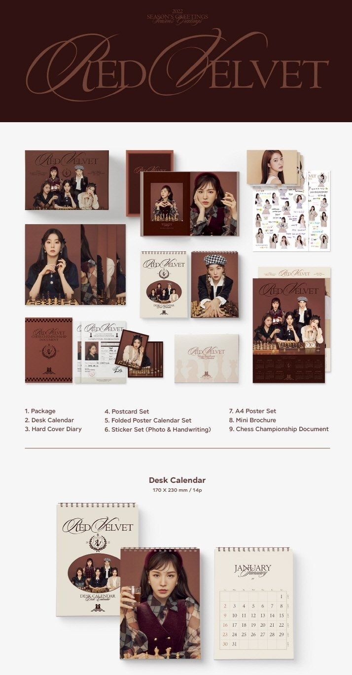 Red Velvet - SEASON'S GREETINGS 2022 Nolae Kpop