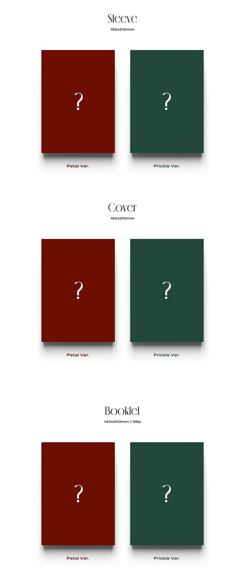 RYEOWOOK - [A Wild Rose] 3rd Mini Album Nolae Kpop