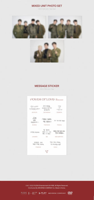 Seventeen - [Power of love] Concert DVD Nolae Kpop
