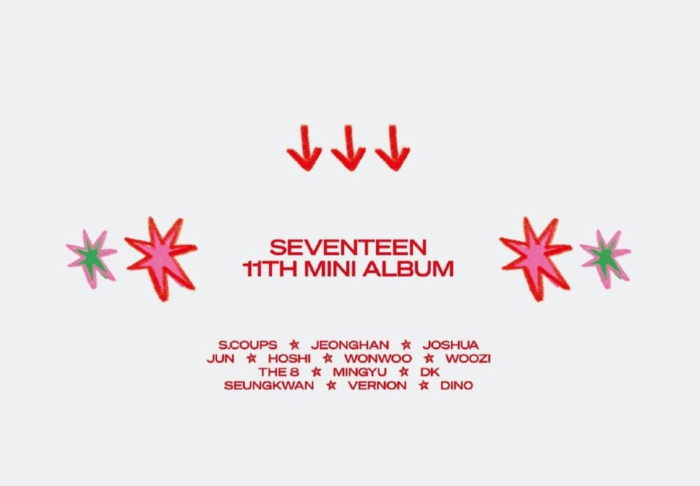 SEVENTEEN - SEVENTEENTH HEAVEN (11TH MINI ALBUM) + Weverse Gift Nolae Kpop