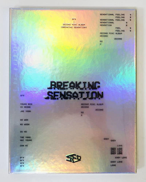 SF9 - BREAKING SENSATION (2ND MINI ALBUM) (에스에프나인)