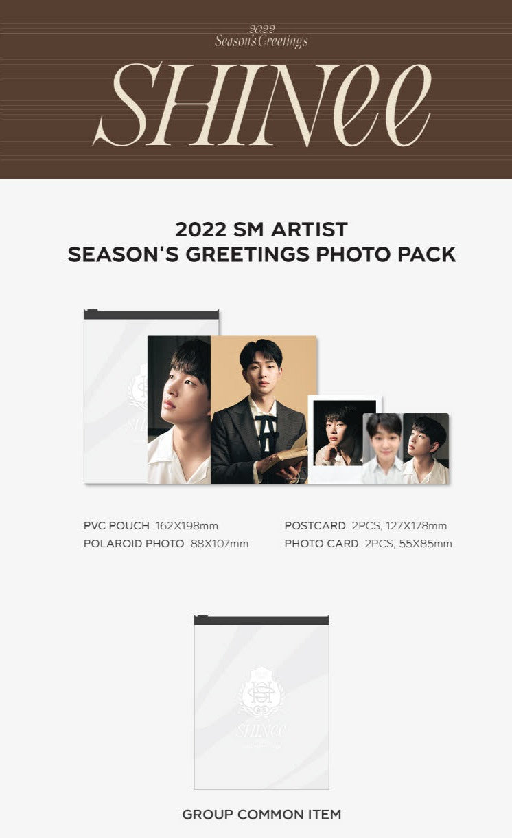 SHINee - 2022 SEASON'S GREETINGS PHOTO PACK Nolae Kpop