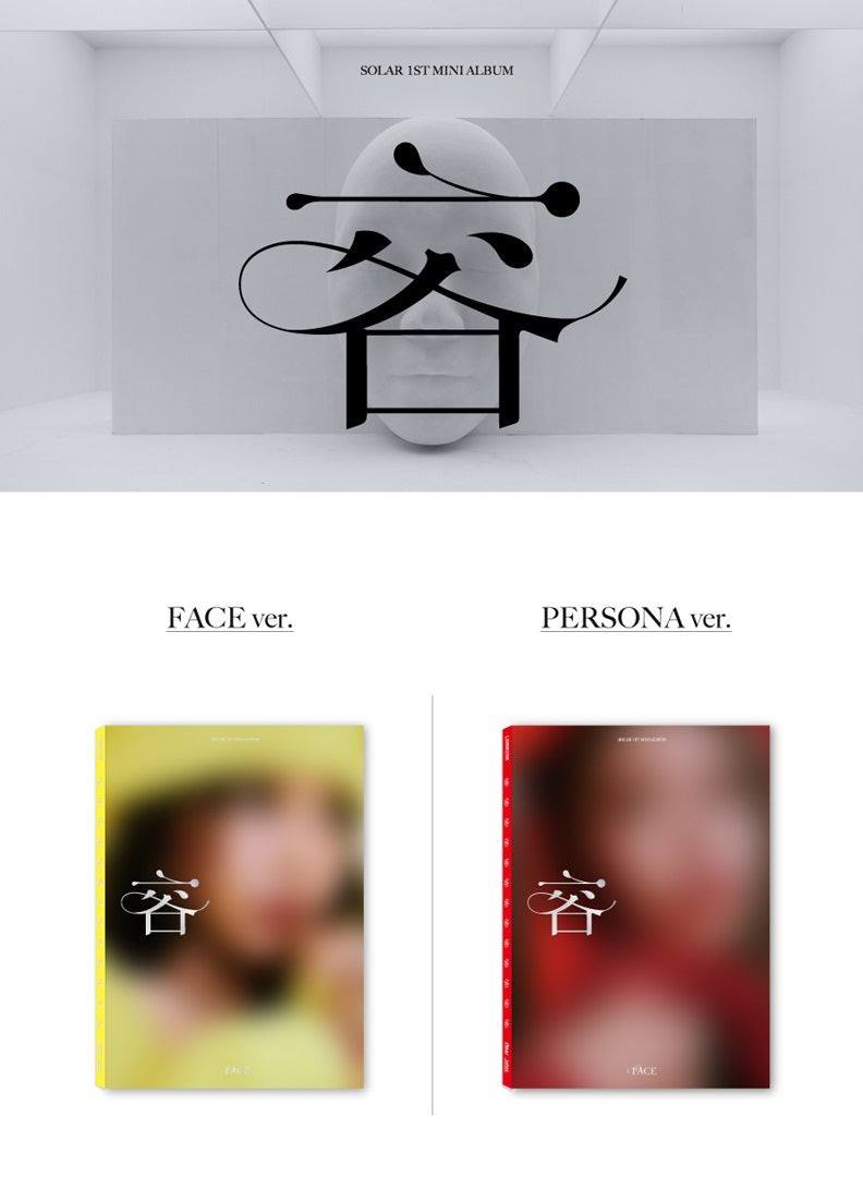 SOLAR - 1ST MINI ALBUM 容 FACE Nolae Kpop