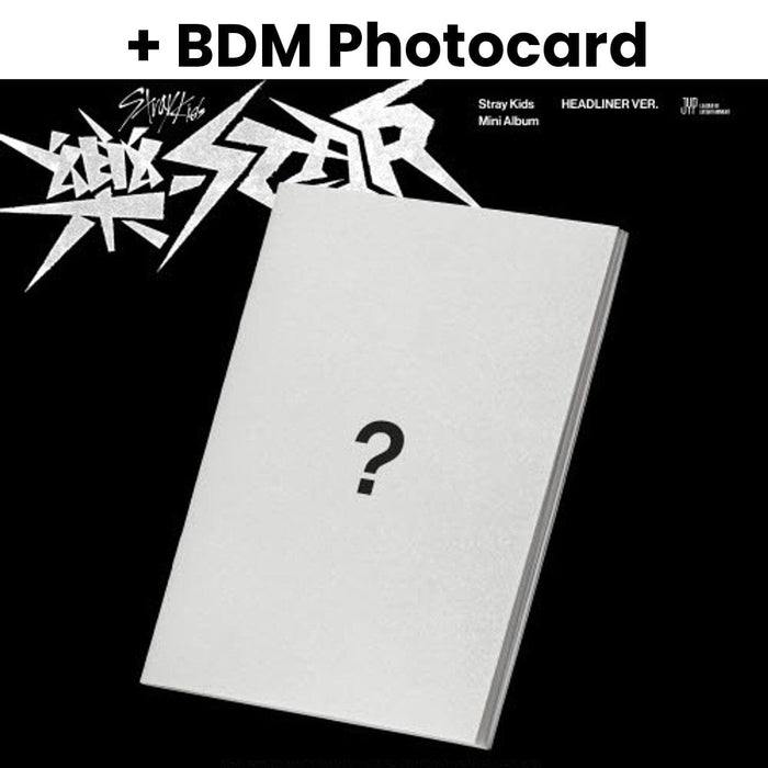 Stray Kids - "樂-STAR" Headliner Ver. + BDM Photocard Nolae Kpop