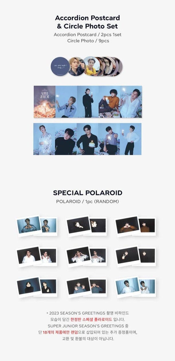 SUPER JUNIOR - 2023 SEASON'S GREETINGS Nolae Kpop