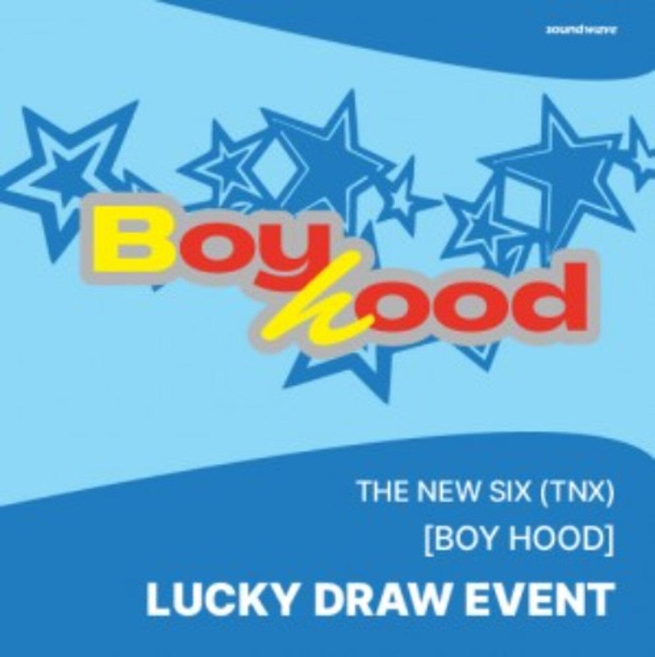 THE NEW SIX (TNX) - BOYHOOD (3RD MINI ALBUM) SOUNDWAVE LUCKY DRAW Nolae Kpop