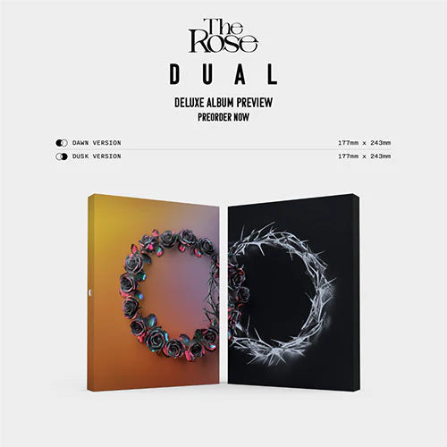 THE ROSE - DUAL (2ND FULL ALBUM) Nolae Kpop