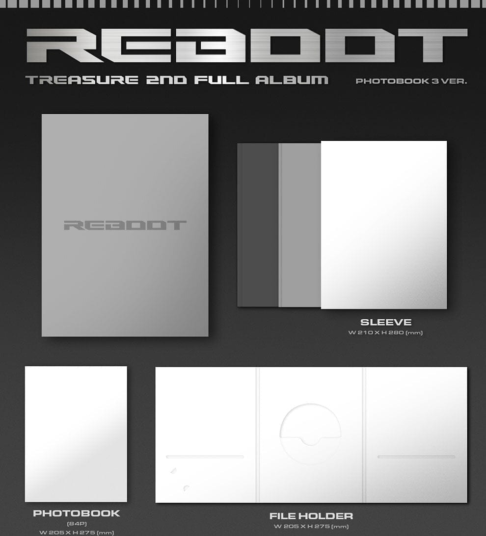 TREASURE - REBOOT (2ND FULL ALBUM) PHOTOBOOK Ver. Nolae Kpop