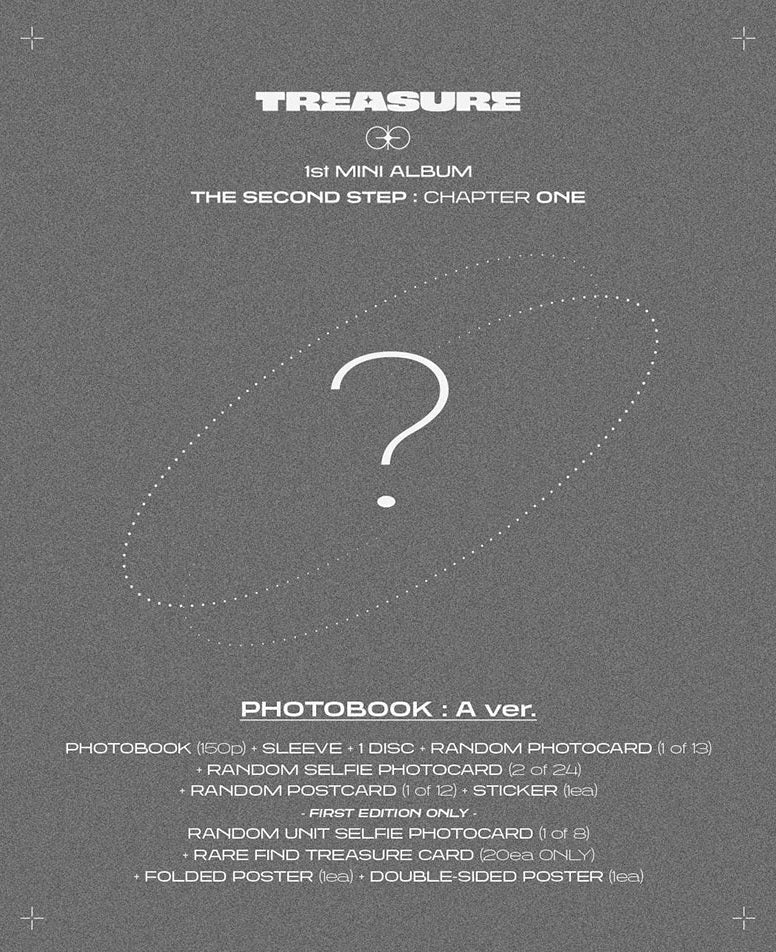 TREASURE - THE SECOND STEP CHAPTER ONE (1ST Mini Album Photobook Ver.) Nolae Kpop