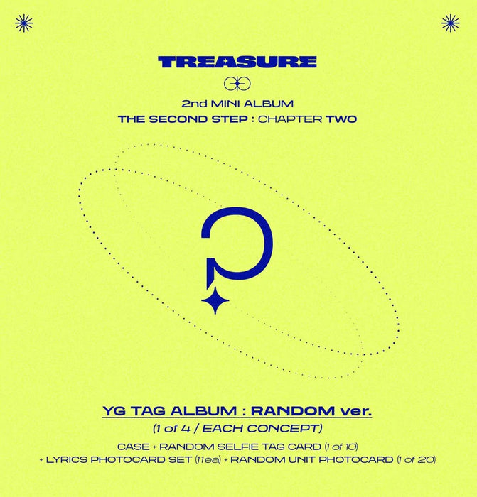 TREASURE - [THE SECOND STEP : CHAPTER TWO] YG TAG Ver. Nolae Kpop