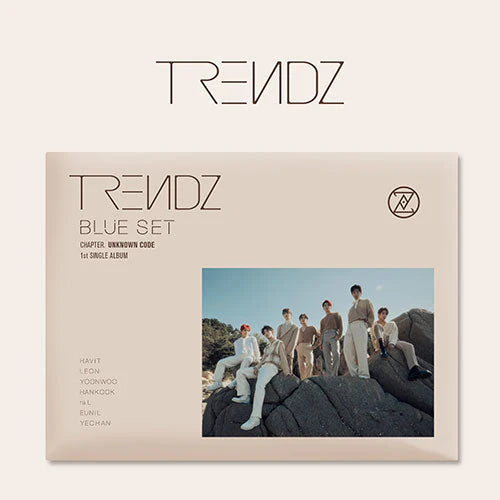 TRENDZ - BLUE SET CHAPTER UNKNOWN CODE (1ST SINGLE ALBUM) Nolae Kpop