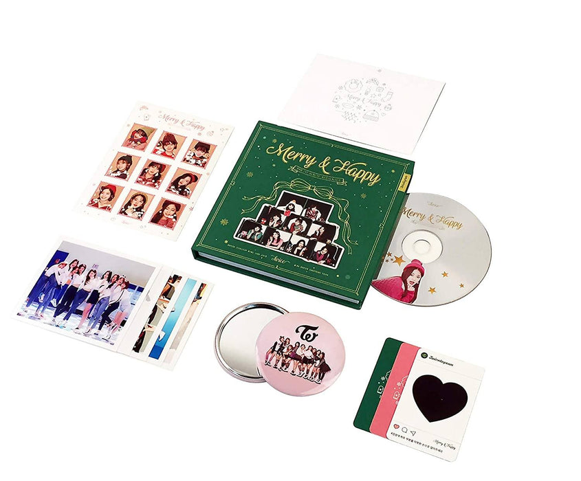 Twice 1st Album REPACKAGE - [MERRY&HAPPY] — Nolae