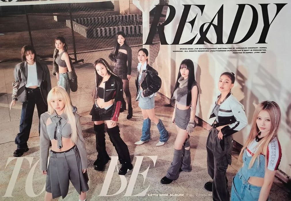 TWICE - READY TO BE - POSTER Nolae Kpop