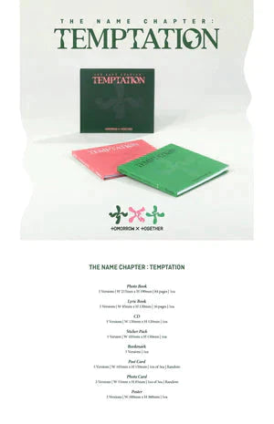 TXT - THE NAME CHAPTER TEMPTATION (Soundwave LUCKY DRAW) Nolae Kpop