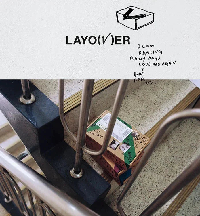 V (BTS) - LAYOVER (1ST SOLO ALBUM) LUCKY DRAW Nolae Kpop