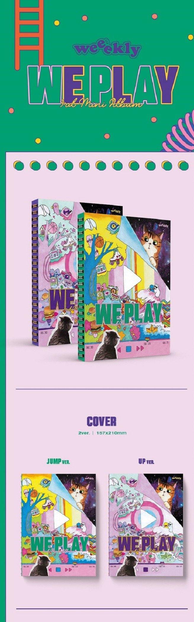 WEEEKLY - WE PLAY (3RD MINI ALBUM) – Pre-Order
