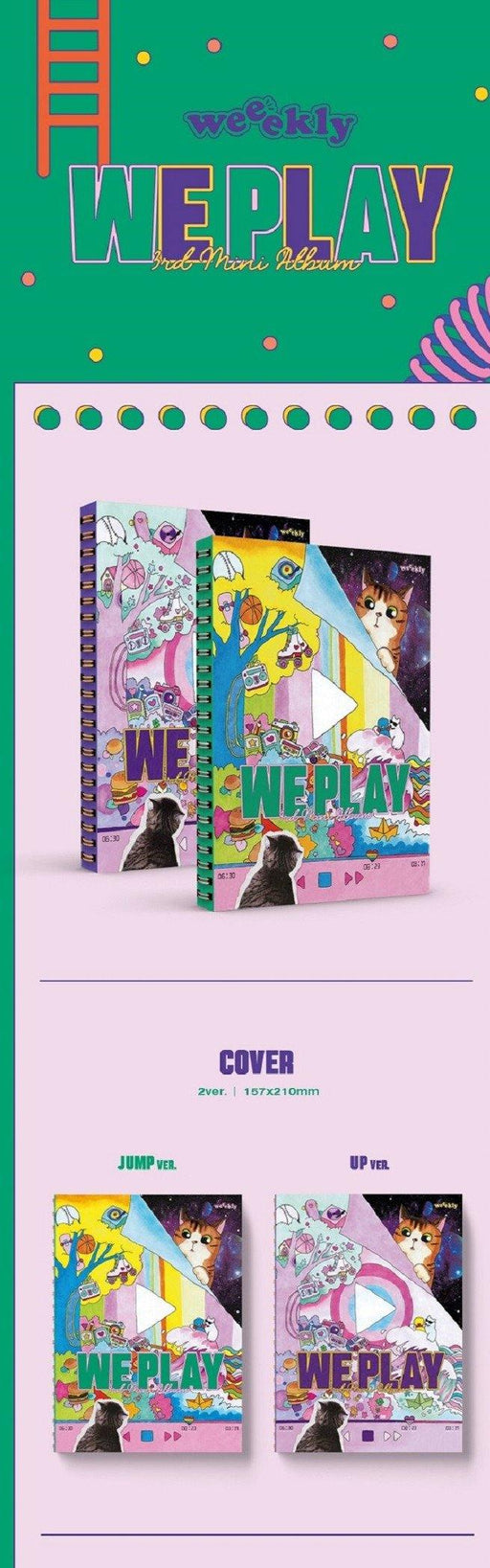 WEEEKLY - WE PLAY (3RD MINI ALBUM) – Pre-Order