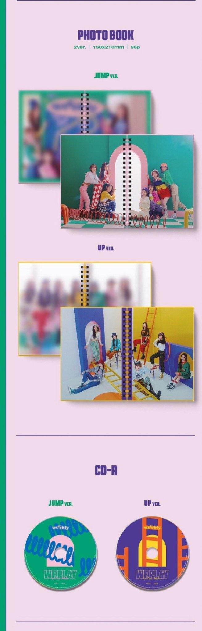 WEEEKLY - WE PLAY (3RD MINI ALBUM) – Pre-Order