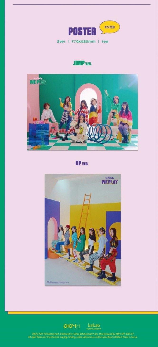 WEEEKLY - WE PLAY (3RD MINI ALBUM) – Pre-Order