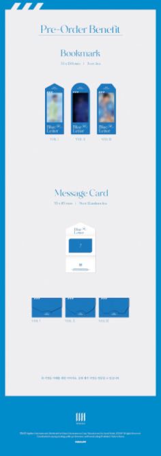 WONHO - 2nd Mini Album [Blue Letter]