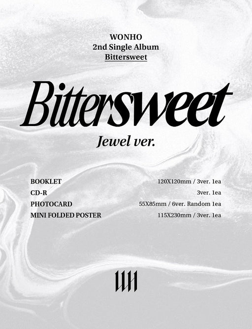 WONHO - BITTERSWEET (JEWEL CASE VER.) Nolae Kpop