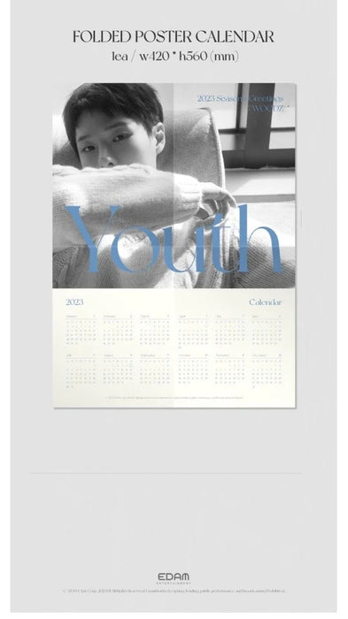 WOODZ - 2023 SEASON'S GREETINGS "YOUTH" Nolae Kpop