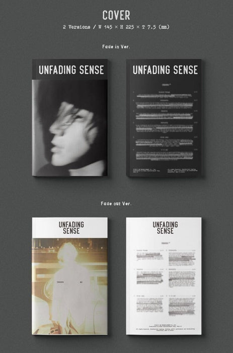 YESUNG - Unfading Sense (The 5th Mini Album) Photobook Ver. Nolae Kpop