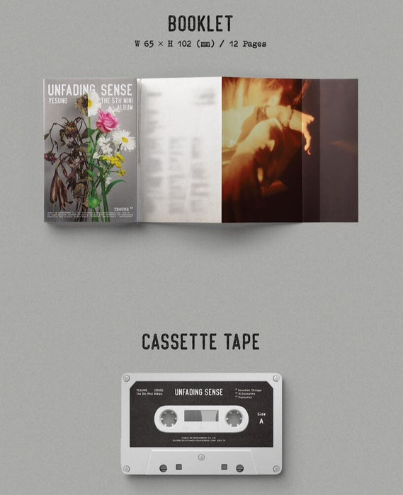 YESUNG - Unfading Sense (The 5th Mini Album) Tape Ver. Nolae Kpop