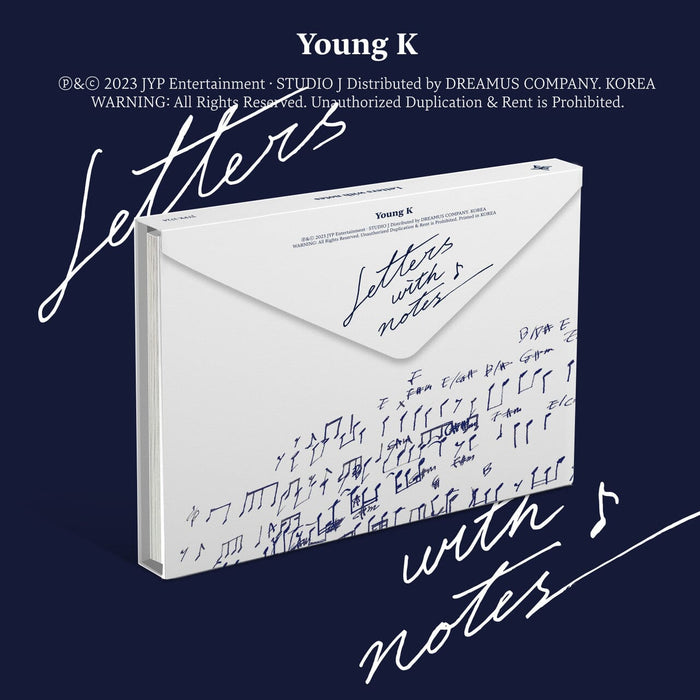 Young K (DAY6) - Letters with notes Nolae Kpop