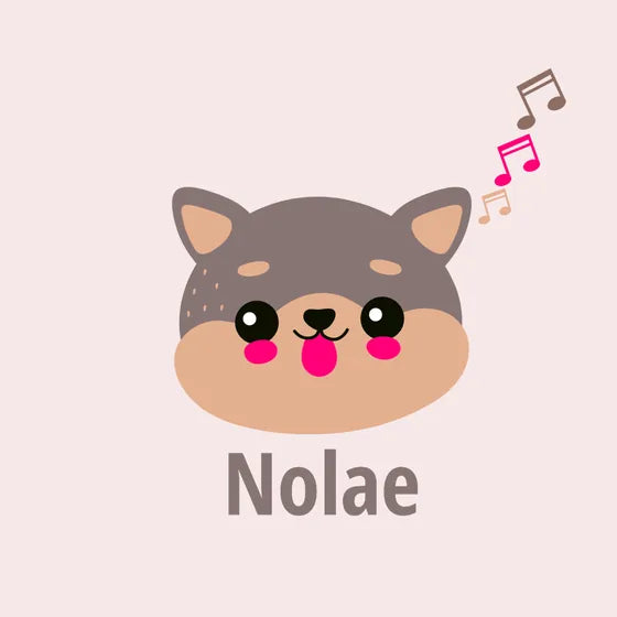Das erste Nolae Logo, gezeichnet von einem der Gründer